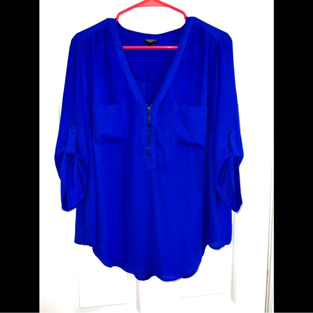 Torrid Harper Pullover Blouse